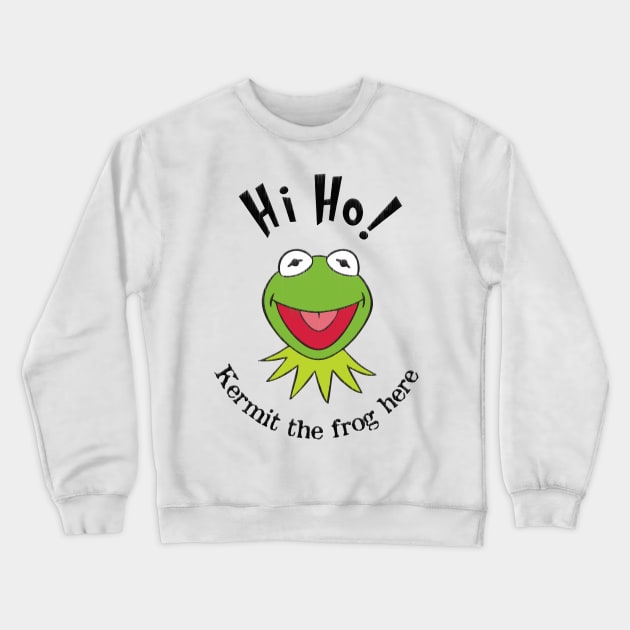 Muppets Kermit The Frog Crewneck Sweatshirt by Diamond Creative